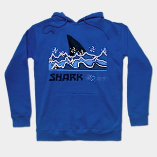 SHARK WAVES DESIGN Hoodie